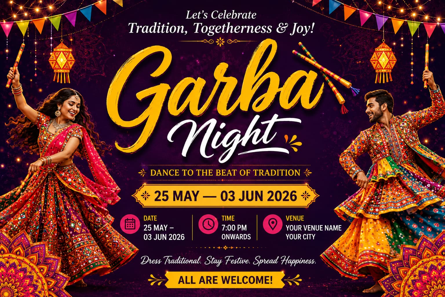 First Event - Garba Event